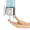 Simplehuman Triple Wall Mount Shower Pump, 3 x 15 fl. oz. Shampoo and Soap Dispensers, Stainless Steel BT1029 - alternate 4